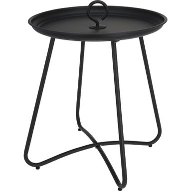 TAVOLO METALLO 40X46CM NERO