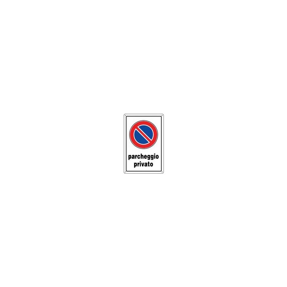 cartello-parcheggio-privato-30x20