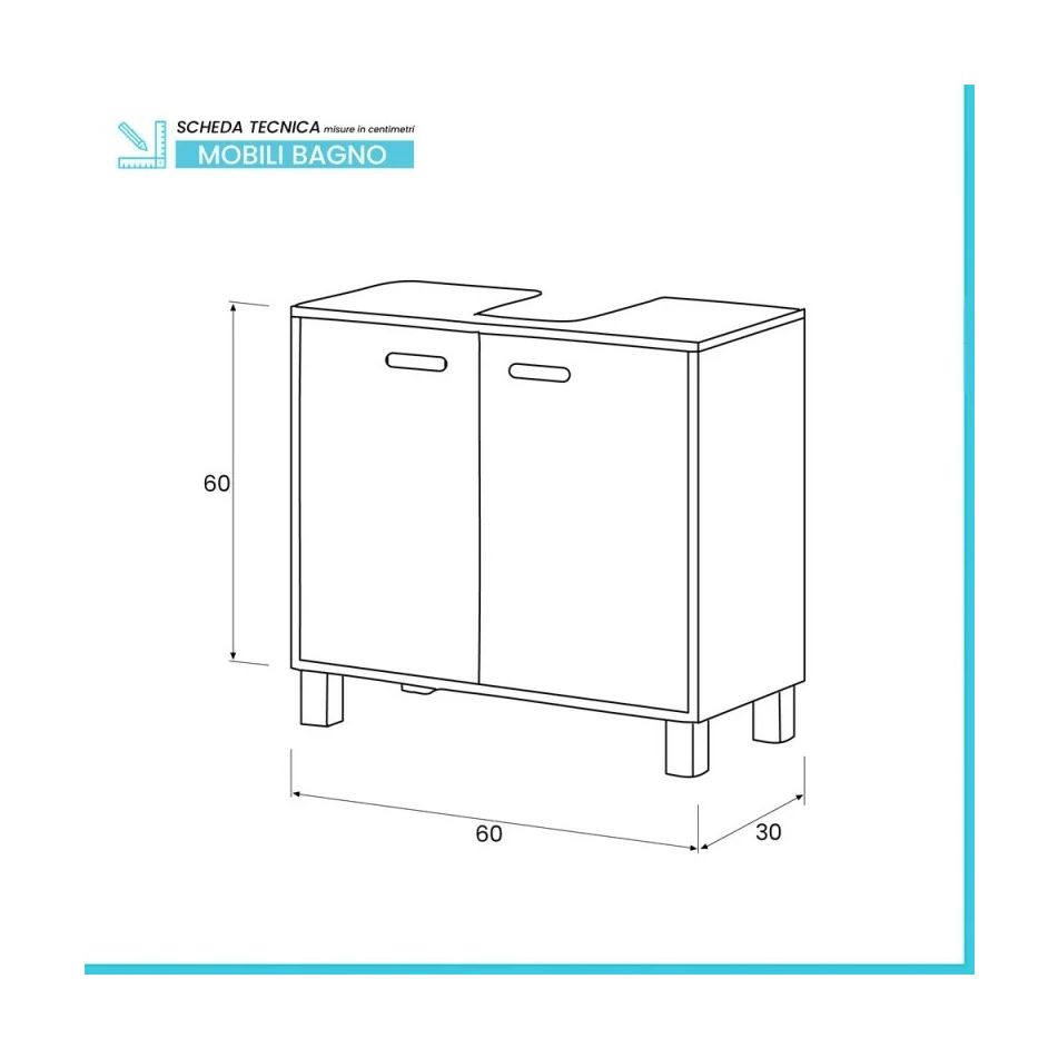 mobile-sottolavabo-fast-60x30xh60cm-bianco