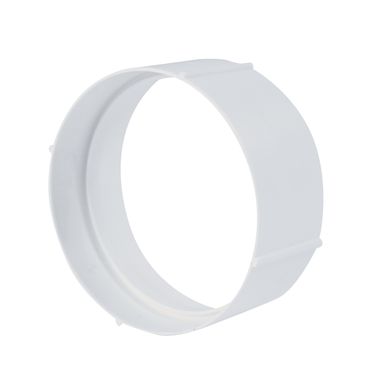 GIUNTO CIRCOLARE DIAM.100MM BIANCO PER CAPPE (SFU)