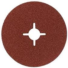 5 FOGLI ABRASIVI IN FIBRA BLUEMETAL D. 115 MM. G10