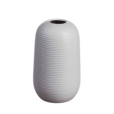 VASO IN CERAMICA BLANQUE D.13.5XH23.5CM