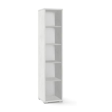 COLONNA A GIORNO 39X41XH182CM STRUTTURA OSSIDO BIANCO FRONTALE