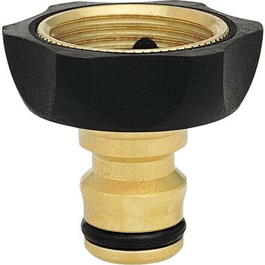 PRESA IN OTTONE E GOMMA 3/4" RUBINETTI FILETTATI