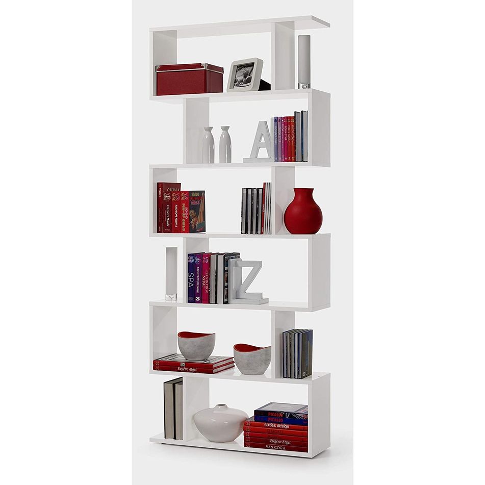 libreria-athena-slash-aura-80x25xh192cm-bianca