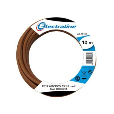 CAVO UNIPOLARE FS17 450/750V 1X1,5 10M MARRONE
