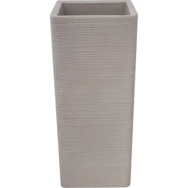 PORTAVASO PILONE SHABBY 32X32XH75CM CORDA