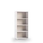 libreria-book-4-vani-60x30xh120cm-bianca-slash-rovere
