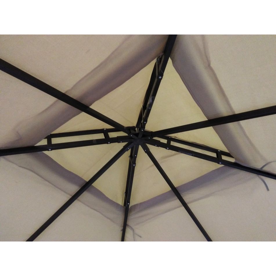 gazebo-ippocrate-3x3m-khaki-con-struttura-caffe