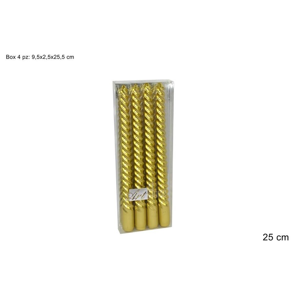 candela-torciglione-25cm-oro-in-box-4-pz