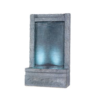 FONTANA RETTANGOLARE ONDULATA 23X55XH95CM CON12 LE