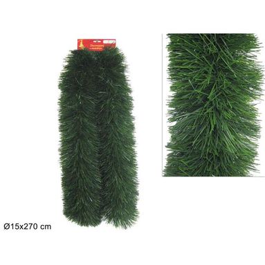 GHIRLANDA 270CM VERDE D.15CM.