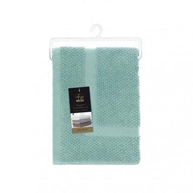 TAPPETO SCENDIDOCCIA 45X65CM ACQUA MARINA