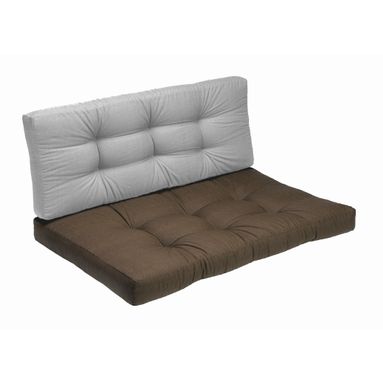 CUSCINO SEDUTA PALLET 120X80XH15CM TAUPE