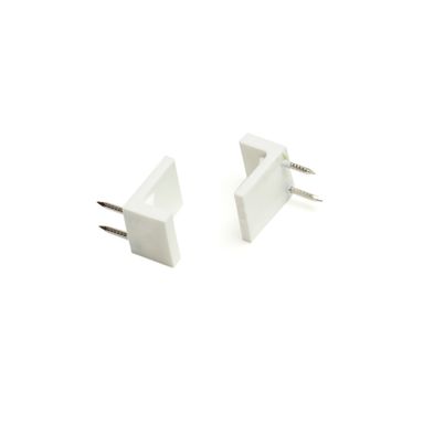 REGGIPIANO PLASTICA 2 PUNTE BIANCO PZ.12