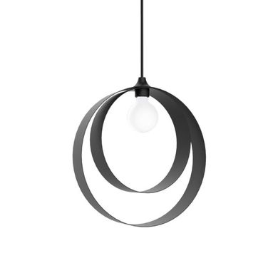 LAMPADARIO NUCLEO E27 D.40XH120CM NERA