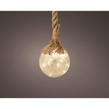 CATENA MICROLED 80CM LUCE CALDA CON 30 SFERE