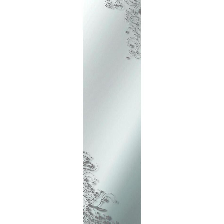specchio-a-filo-lucido-flower-32x122cm