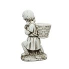 statua-bimba-23x34xh57cm-in-polimagnesio-bianco