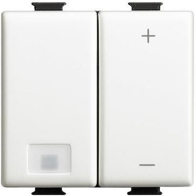 DIMMER UNIVERSALE MATIX 2 POSTI BIANCO
