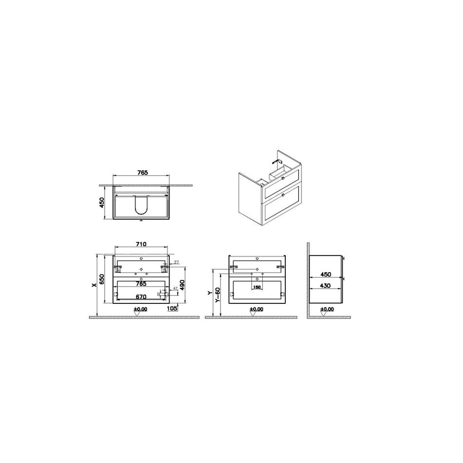 mobile-bagno-root-80x46xh69cm-bianco-opaco-sospeso