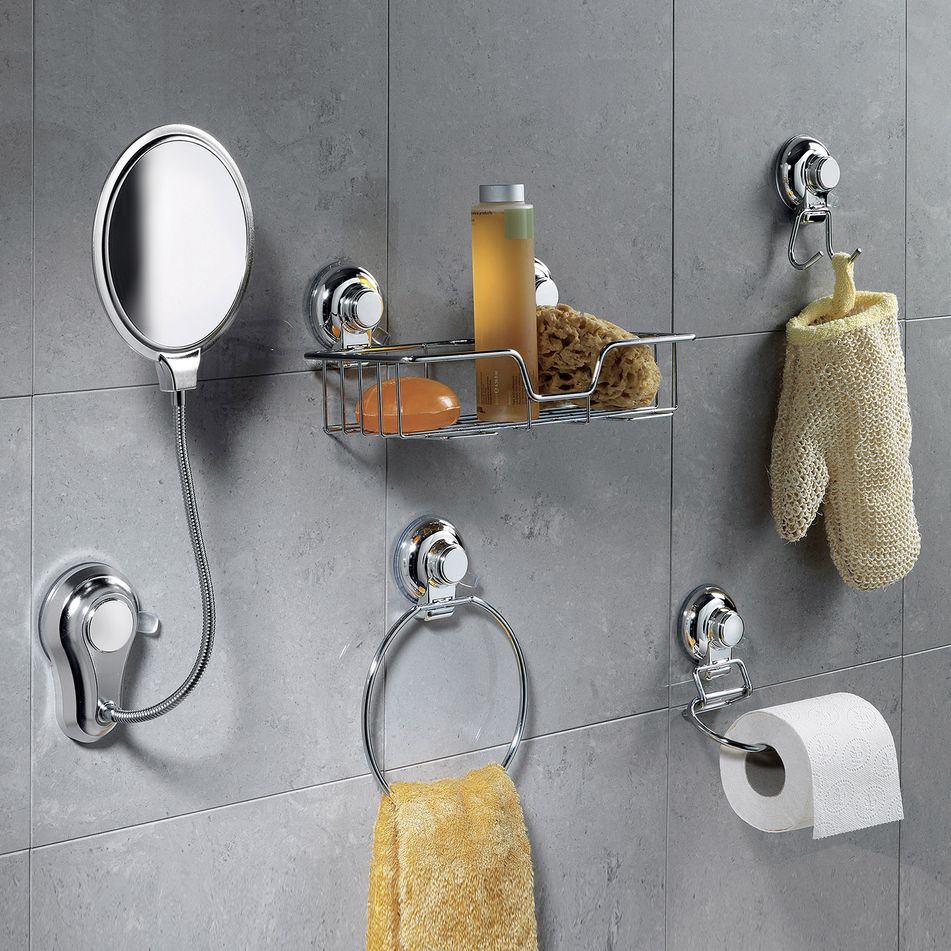 portasalviette-hot-ventosa-30cm-cromato