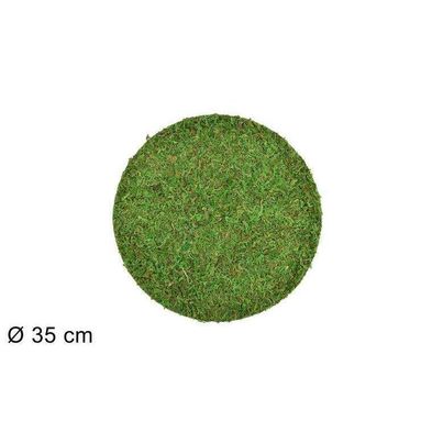 TAPPETO MUSCHIO TONDO DIAM. 35CM.