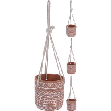 VASO 11CM CON CORDA DA 27CM IN 3 MODELLI