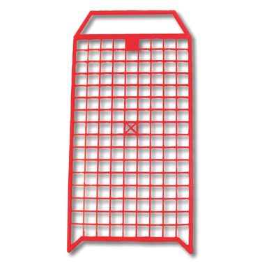 RETE IN PLASTICA ROSSA 10CM