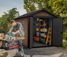 keter-casetta-da-giardino-newton-plus-7511-barra-1175-evotech-marrone-doppia-opzione-montaggio