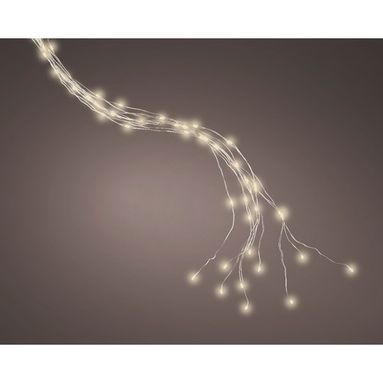 MANTELLO 200 MICRO LED 2M BIANCO CALDO DA ESTERNO.