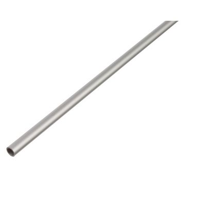 PROFILO TUBOLARE D.25X1000MM ALLUMINIO ANODIZZATO