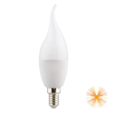 LAMPADINA LED CAL37 E14 3000K 5W 434LM 360°.