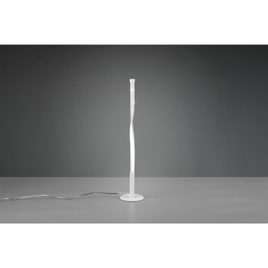 LAMPADA DA TAVOLO LED SPIN 12W H50CM 3000K IN META