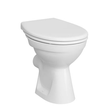 VASO WC NORMUS IN CERAMICA BIANCA A PARETE