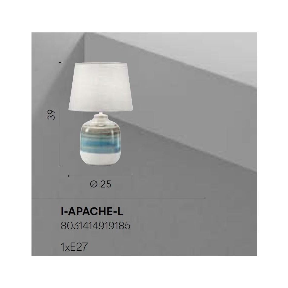 lampada-da-tavolo-apache-e27-d-dot-25xh39cm-azzurra