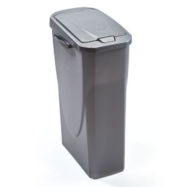 PATTUMIERA ECOBIN 40L 25X42XH62CM GRIGIA