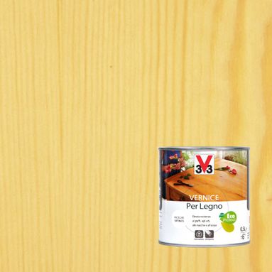 VERNICE PER LEGNO CERA 500ML INCOLORE BRILLANTE