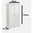 armadio-portascope-simplex-79x43xh164cm-panna