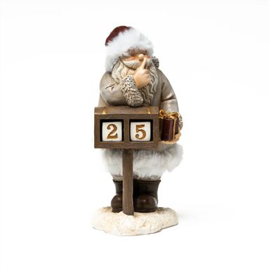BABBO NATALE CON DATARIO 23CM