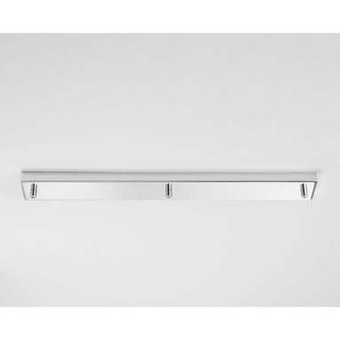 MONTATURA 3 FORI 65X8XH4CM CROMO.
