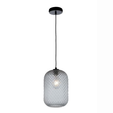 LAMPADARIO ASHFORD 1XE27 20XH150CM FUME'.