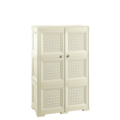 Tontarelli ARMADIO OMNIDOMUS 79X43XH125CM ANGORA BIANCO