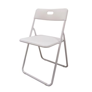 SEDIA PIEGHEVOLE WILI 44X45XH77CM BIANCA IN PP