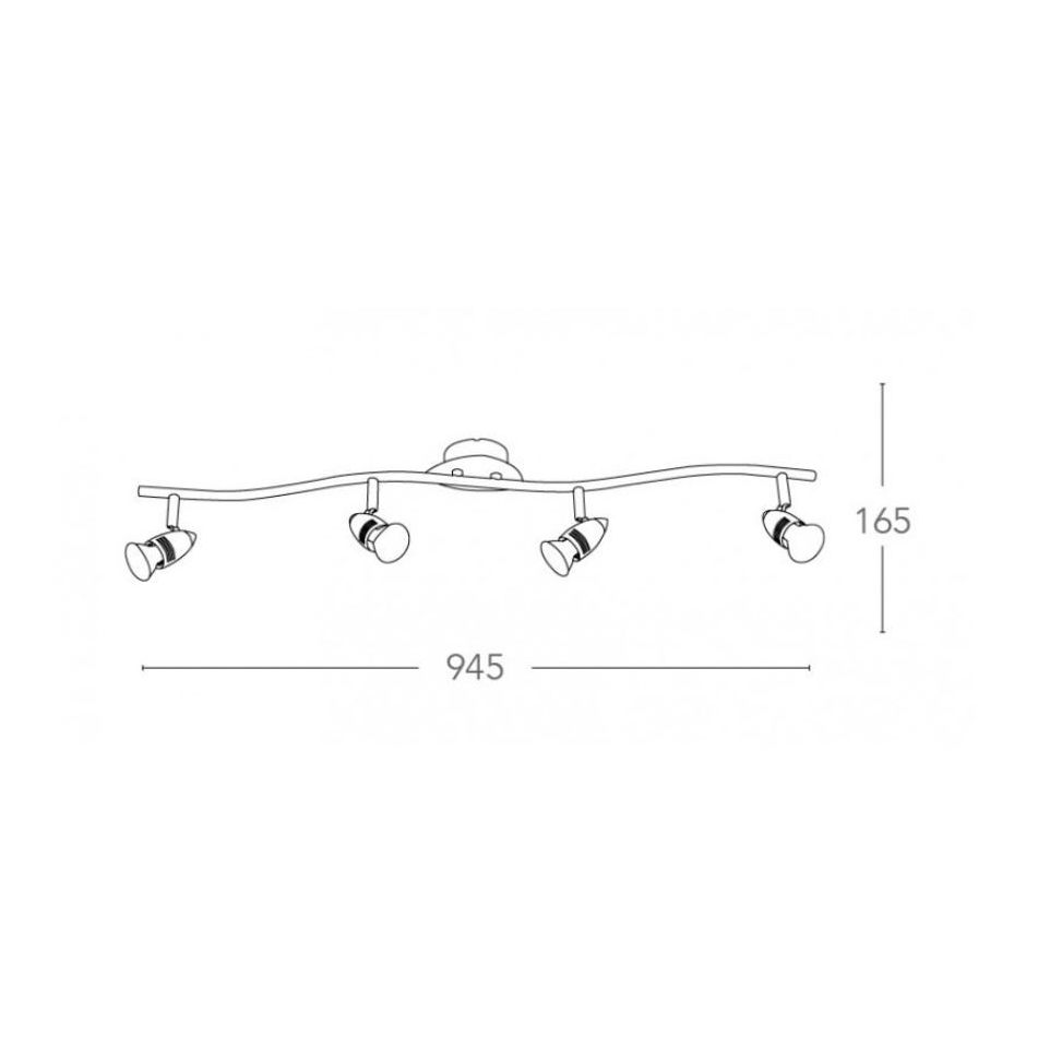 spot-sunny-nikel-4xgu10-50w-inclusa