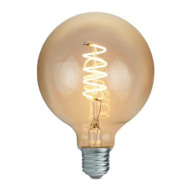 LAMPADINA SPIRALE LED VINTAGE G80 4W E27.