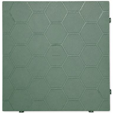 PIASTRELLA 40X40XH5CM VERDE CHIUSA