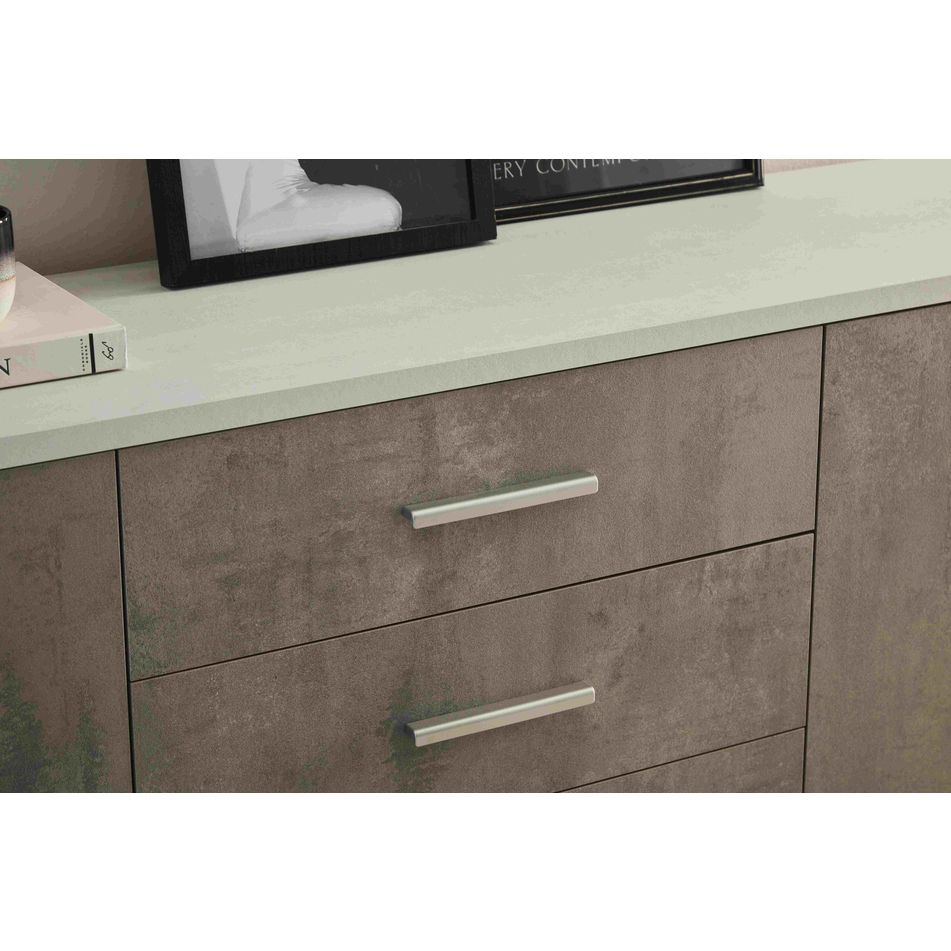 mobile-4-ante-4-cassetti-kit-203x41xh84cm-struttura-ossido-bianco-frontale-cemento