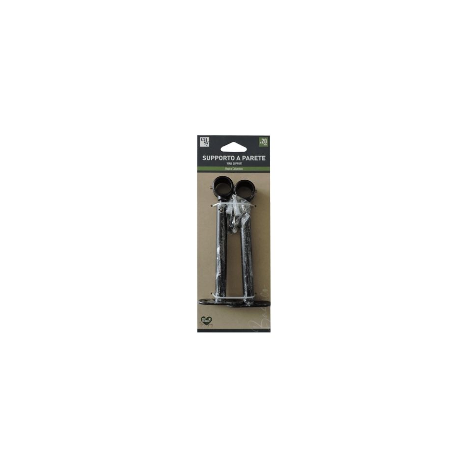 set-2-supporti-parete-basico-23cm-nero-argento