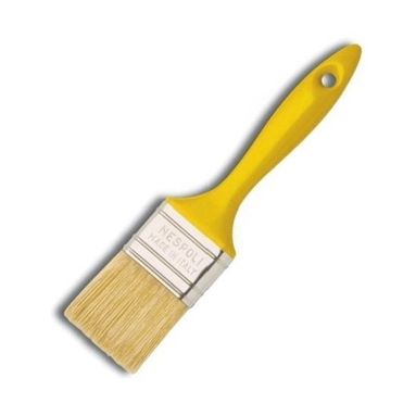 PENNELLO 60MM CON MANICO IN PLASTICA GIALLO